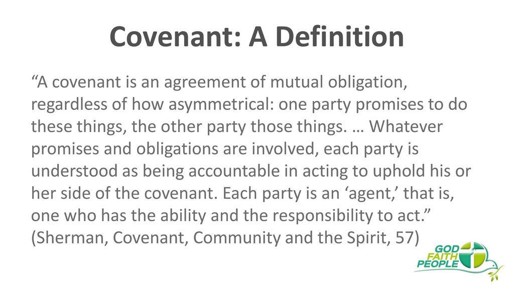 What does covenant mean hotsell
